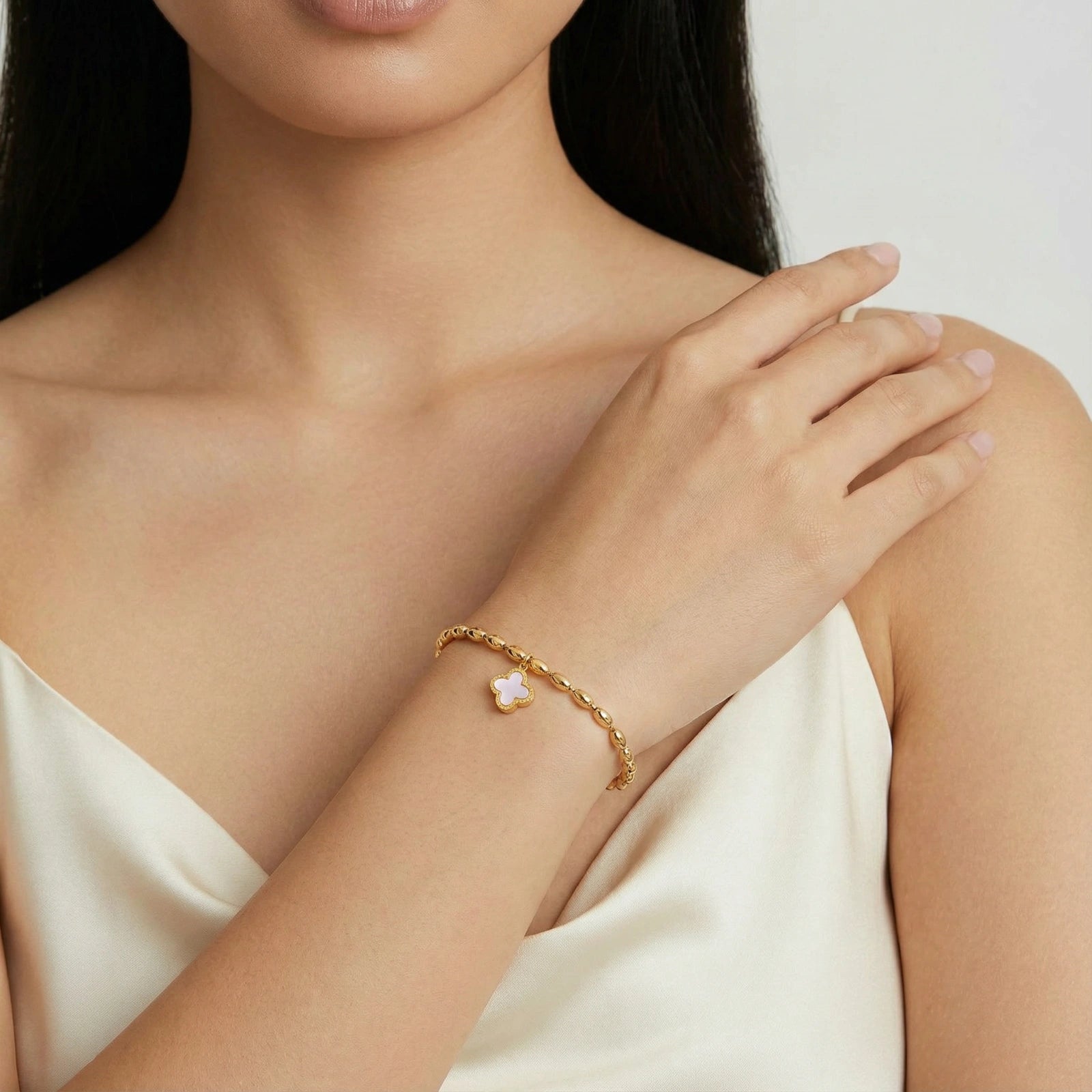 Bracciale FORTUNA con Perle | NAREVA